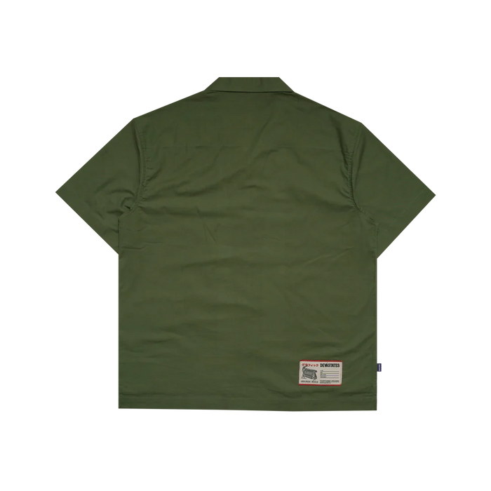Relic Embroidered Shirt Olive Green