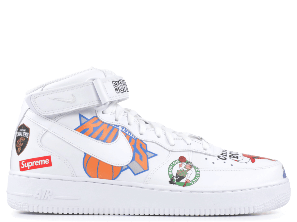 Air Force Mid Supreme NBA White – Dropout