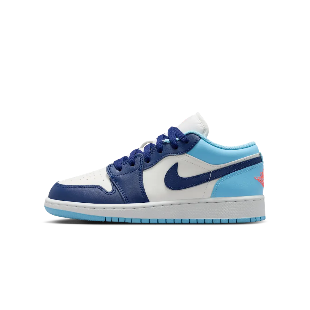 Jordan 1 Low Sail Blue Chill (GS)