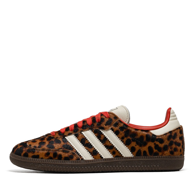 adidas Samba OG Preloved Red Leopard Women's