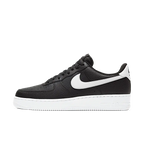 Nike Air Force 1 Low '07 Black White Pebbled Leather