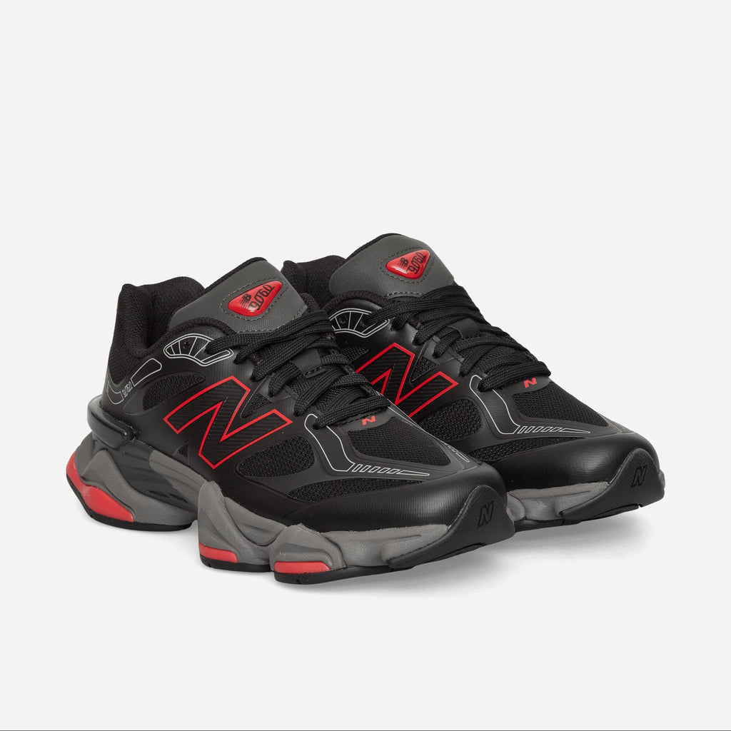 New Balance 9060 Black/Fire Cracker