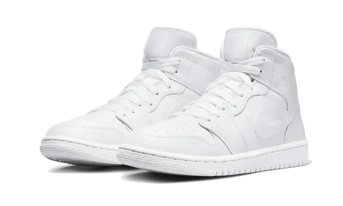 Air Jordan Mid Triple White (2022) (Women's)