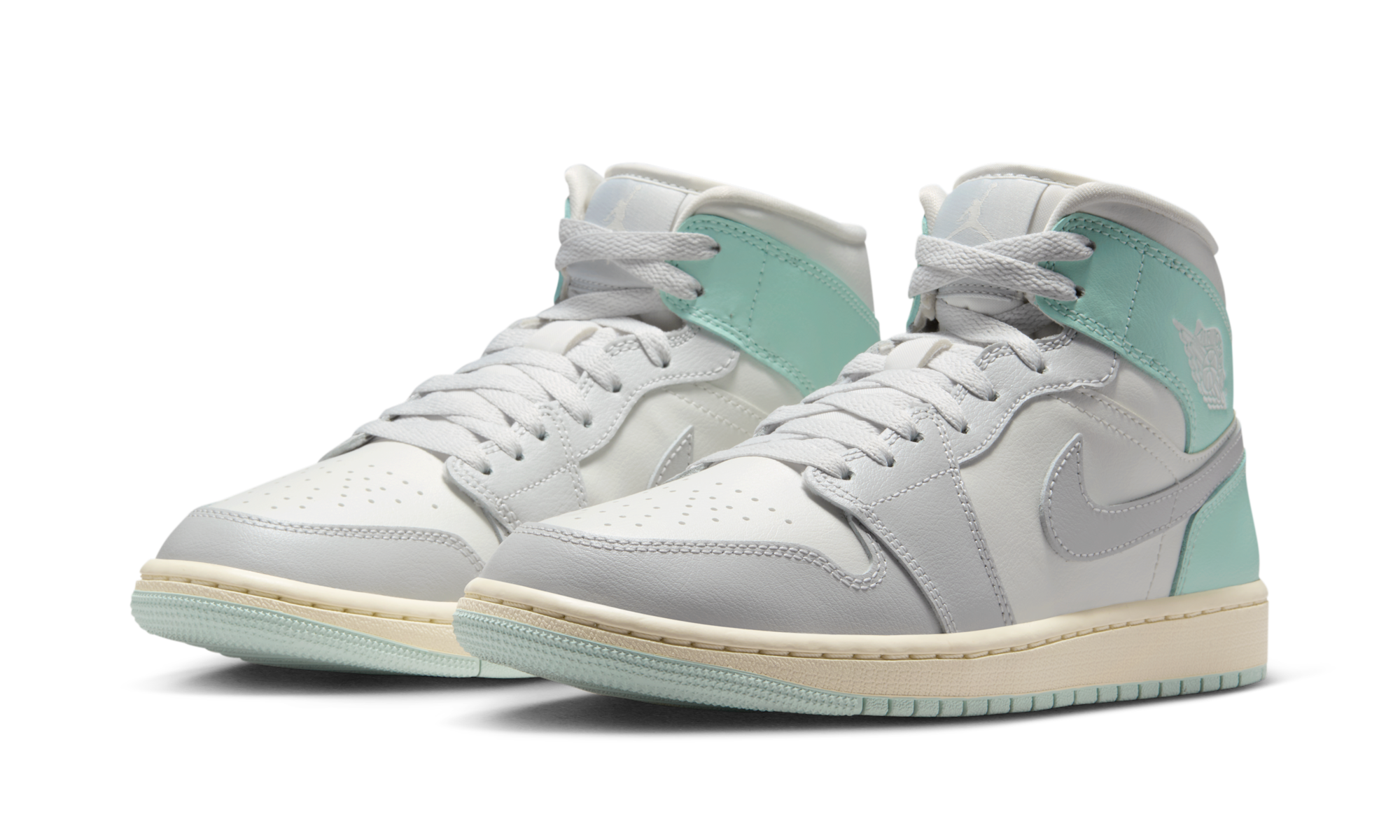 Jordan 1 Mid Football Grey Igloo (Women's)