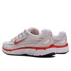 Nike P-6000 White Platinum Tint Black Picante Red (Women's)