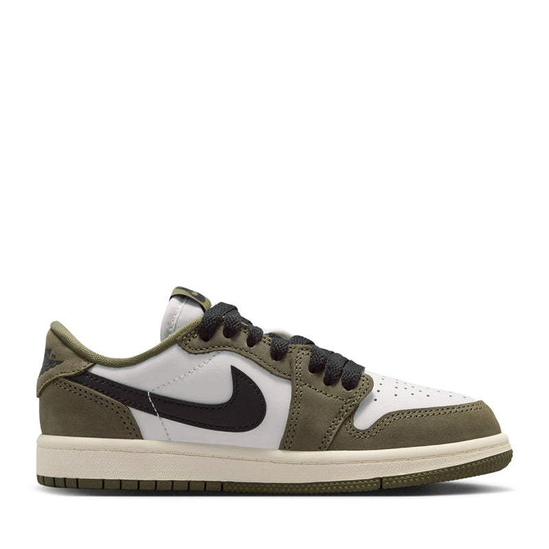 Jordan 1 Retro Low OG Medium Olive (PS)