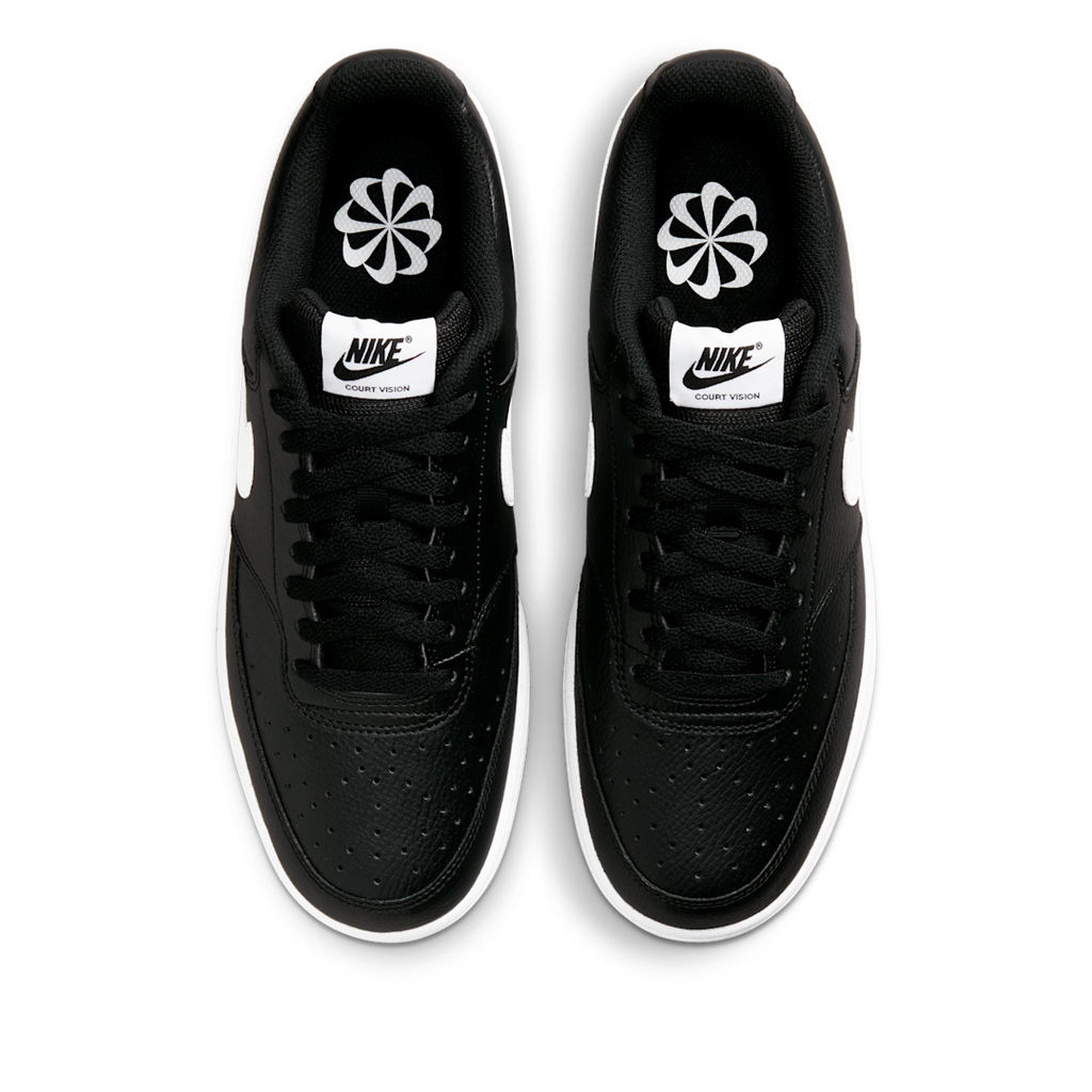 NIKE Court Vision Lo Nn Black/White/Black