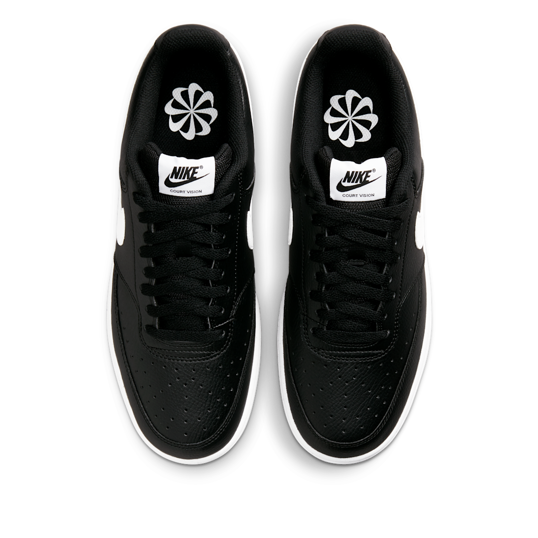 NIKE Court Vision Lo Nn Black/White/Black