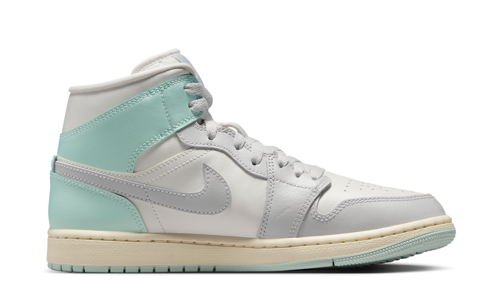 Jordan 1 Mid Football Grey Igloo (Women's)