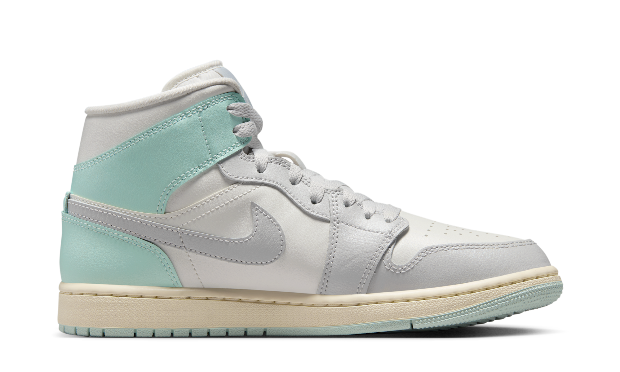 Jordan 1 Mid Football Grey Igloo (Women's)