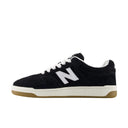 New Balance 480 Lace White Black (GS) (Women's)