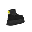 UGG Classic Mini Dipper Boot Black Yellow (Women's)
