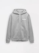 Basics Zip Hoodie Grey