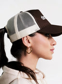 Basics Trucker Cap Brown/Beige