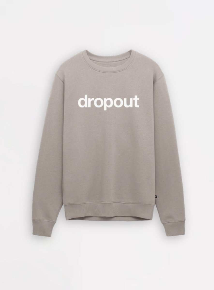 Men's Dropout Basics Sweatshirt Taupe