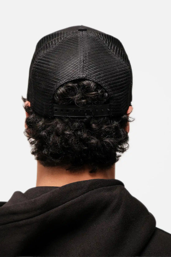 Men's Dropout Basics Trucker Cap Black