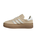 adidas Gazelle Bold Stone Khaki Cream White (Women's)