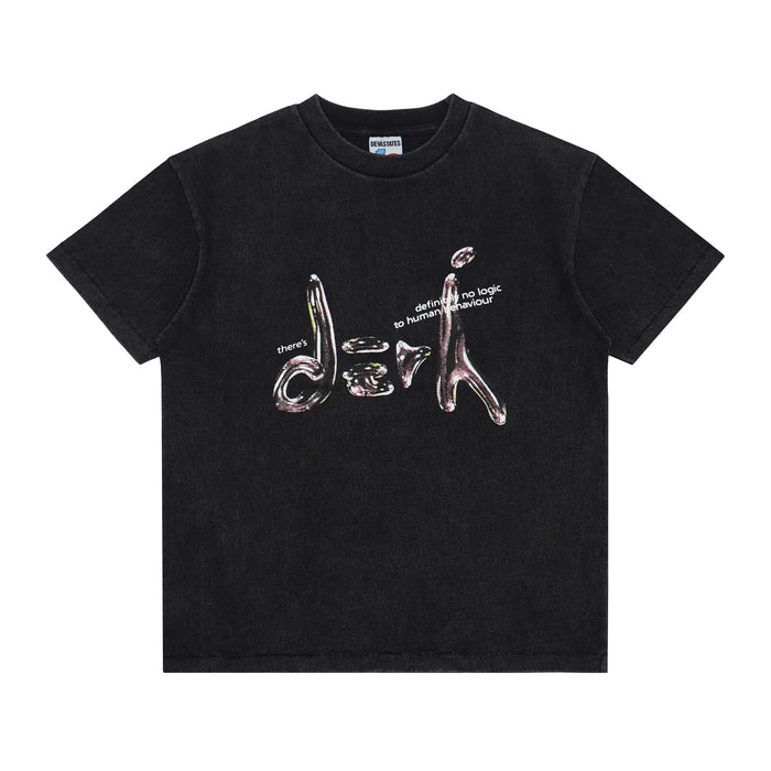 DEVOID GFX T-Shirt Washed Black