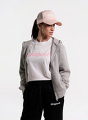 Basics Zip Hoodie Grey W