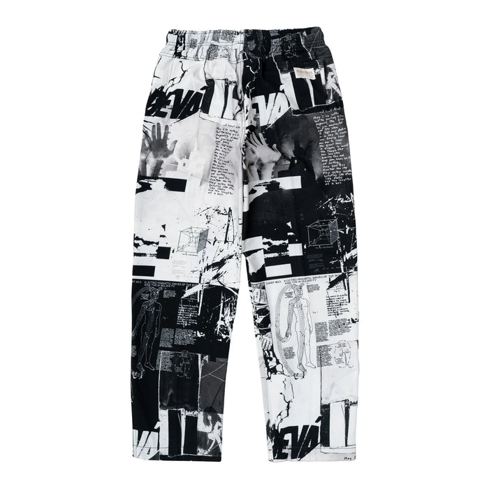 MOSAIC Printed Easy Pants Black