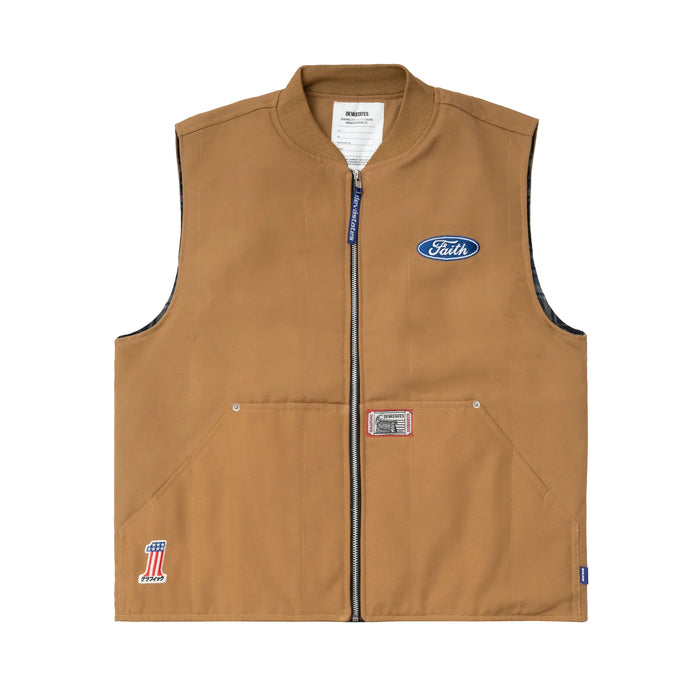 FAITH Work Vest Brown