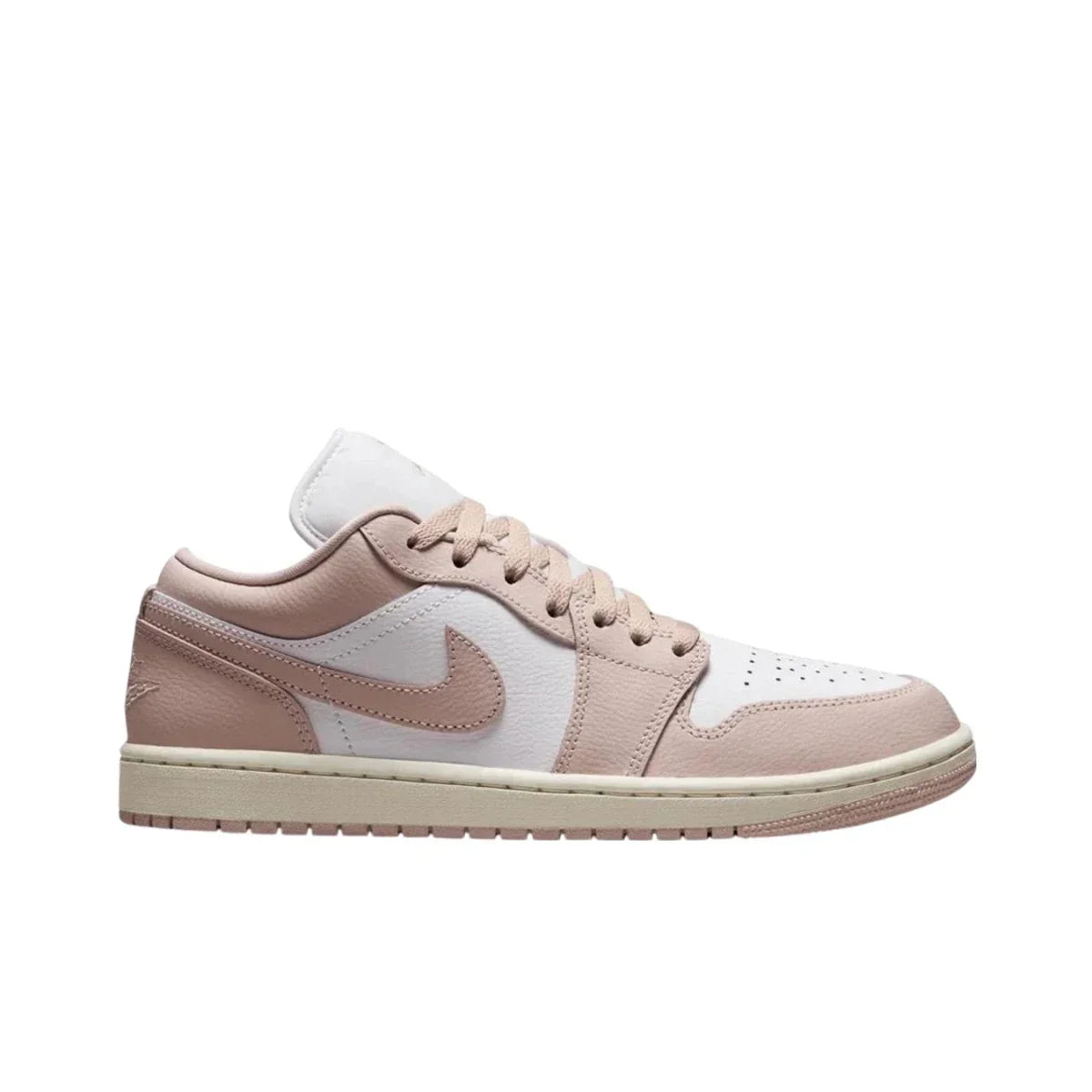 Air Jordan 1 Low White/Pink Oxford-Sail