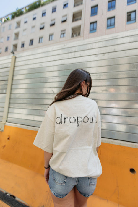 dropout pencil T-Shirt Heather Grey