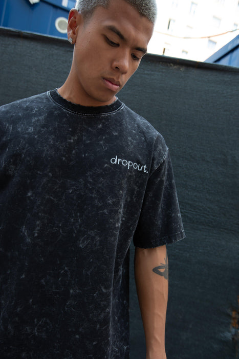 dropout pencil T-Shirt Faded Black