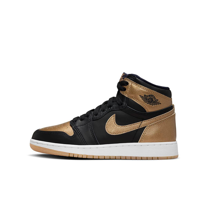 Jordan 1 Retro High OG Black Metallic Gold (GS)