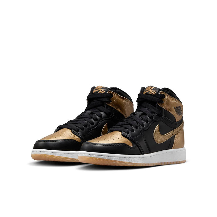 Jordan 1 Retro High OG Black Metallic Gold (GS)