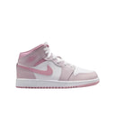 Jordan 1 Mid Pearl Pink White (GS)