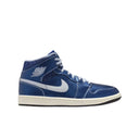 Jordan 1 Mid SE Metallic Blue Quilted (Women's)