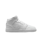 Jordan 1 Mid Triple White (2023)