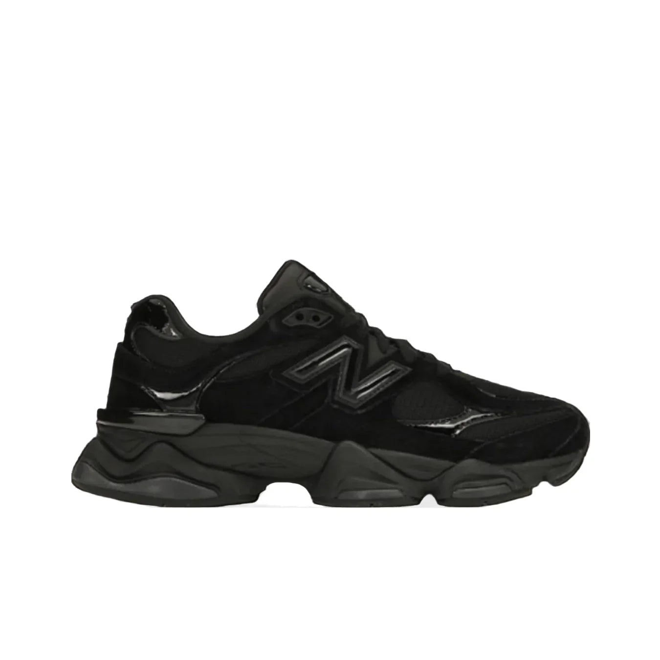 New Balance 9060 Triple Black Patent