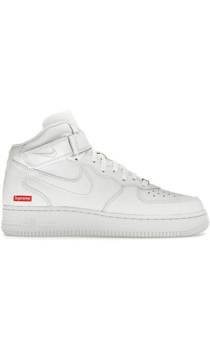 Nike Air Force 1 Mid Supreme White FZ8784 100 dropout