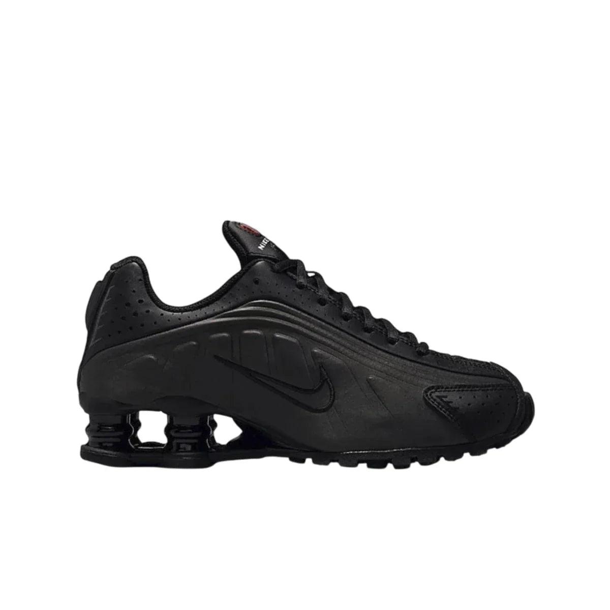 Nike Shox R4 Black Bright Crimson (GS)