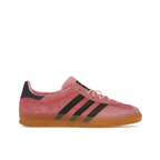 adidas Gazelle Bliss Pink Purple women's sneakers with suede upper and contrasting stripes, perfect for sporty fashion.