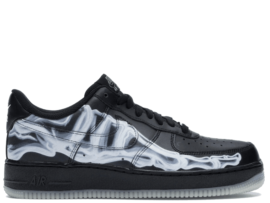 Air Force 1 Low Black Skeleton