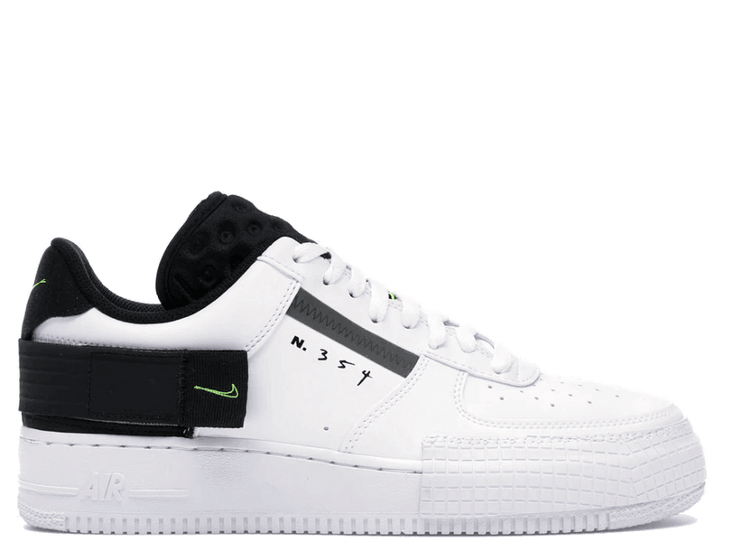 Air Force 1 Type White Black Volt AT7859 101 dropout