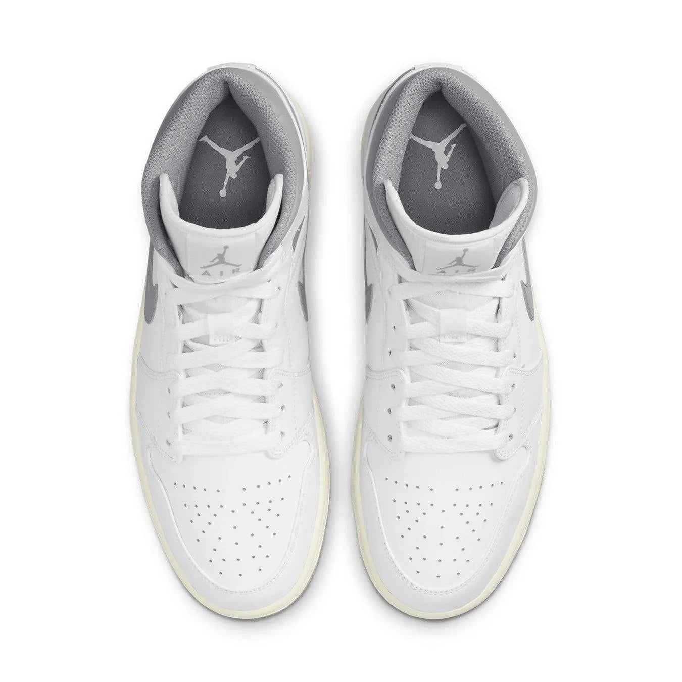 Air Jordan 1 Mid Neutral Grey - dropout