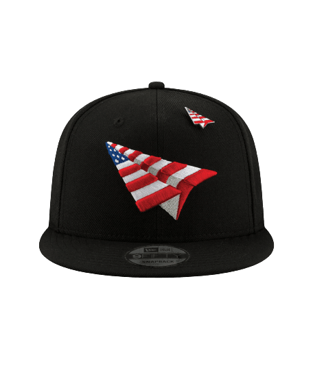 American Dream Black Crown 9Fifty Snapback Hat - dropout