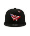 American Dream Black Crown 9Fifty Snapback Hat - dropout