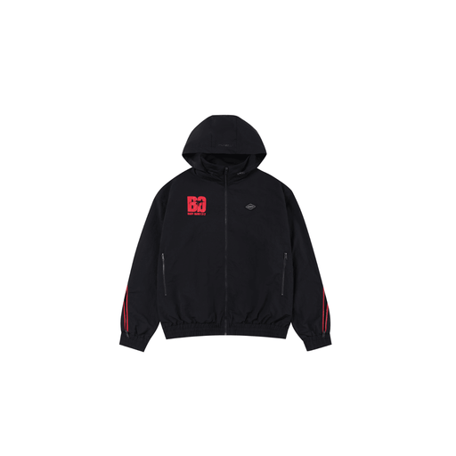 Black / Red NPT Baby Gang Zip Track Top - dropout