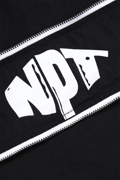 Black / White NPT Baby Gang Zip Track Top - dropout