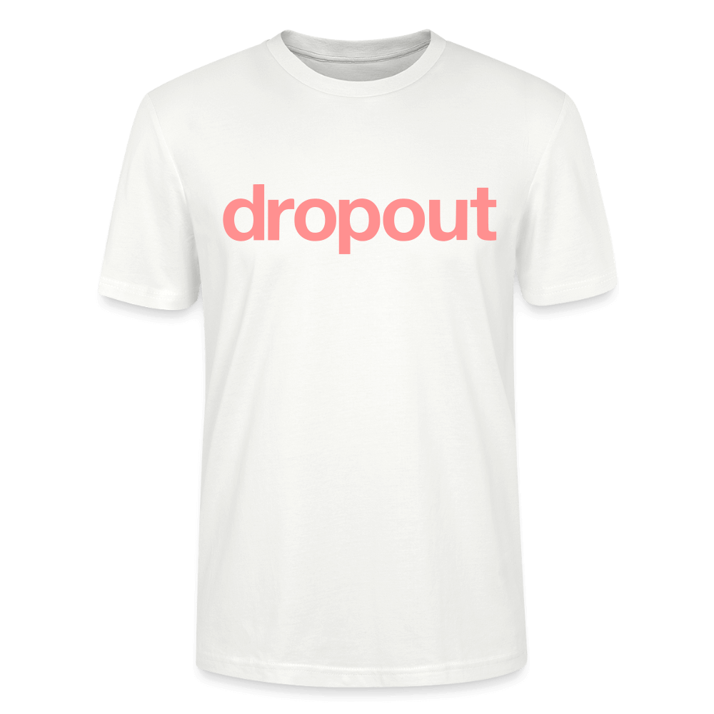 Classic Tee featuring bold dropout logo, made from premium soft fabric for everyday wear.