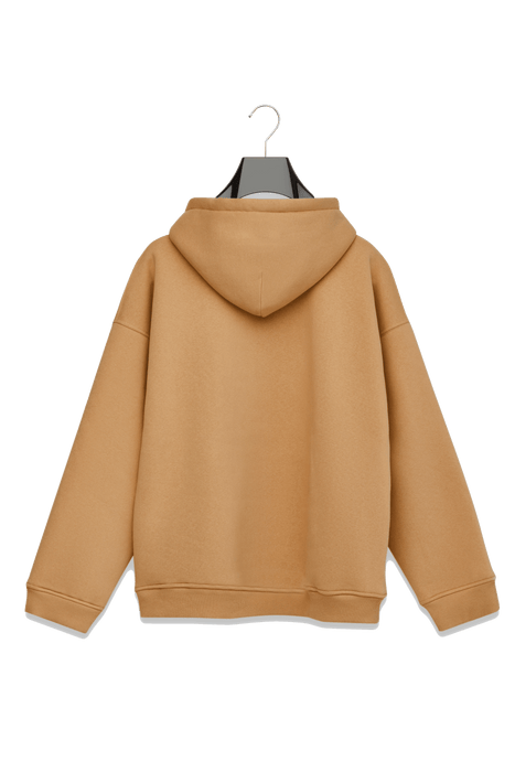 dropout Italics Hoodie Ochre - dropout