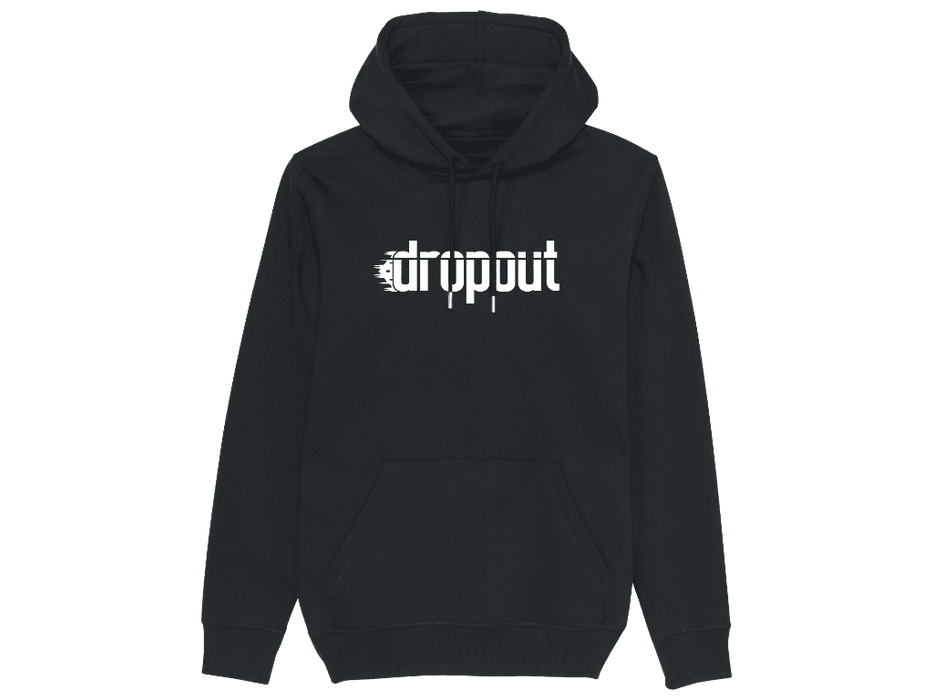 dropout Logo Hoodie Black - dropout