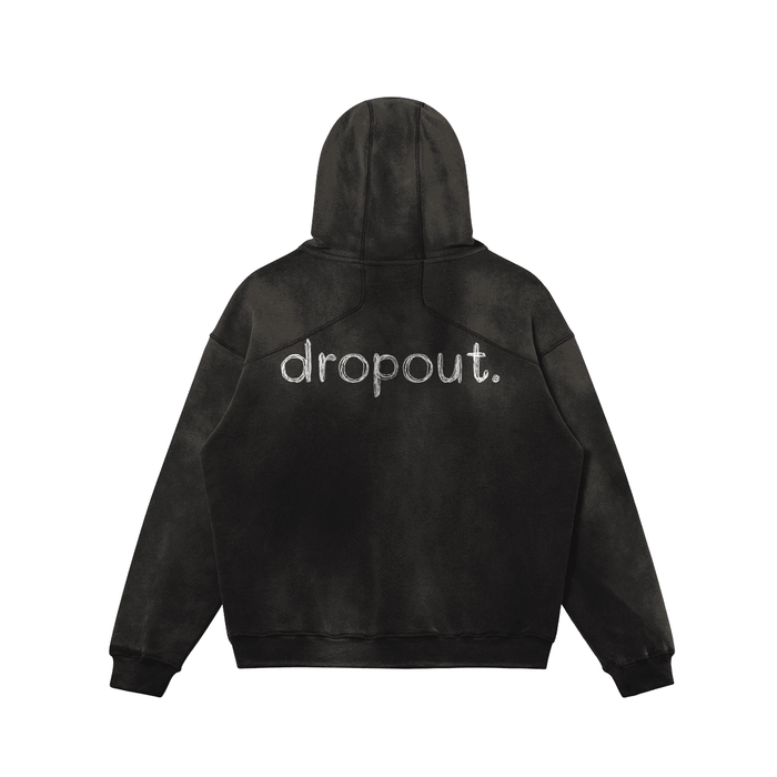 dropout pencil Hoodie Black - dropout