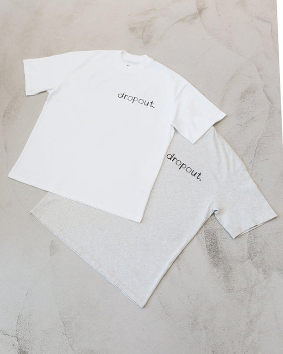 dropout pencil T-Shirt White - dropout
