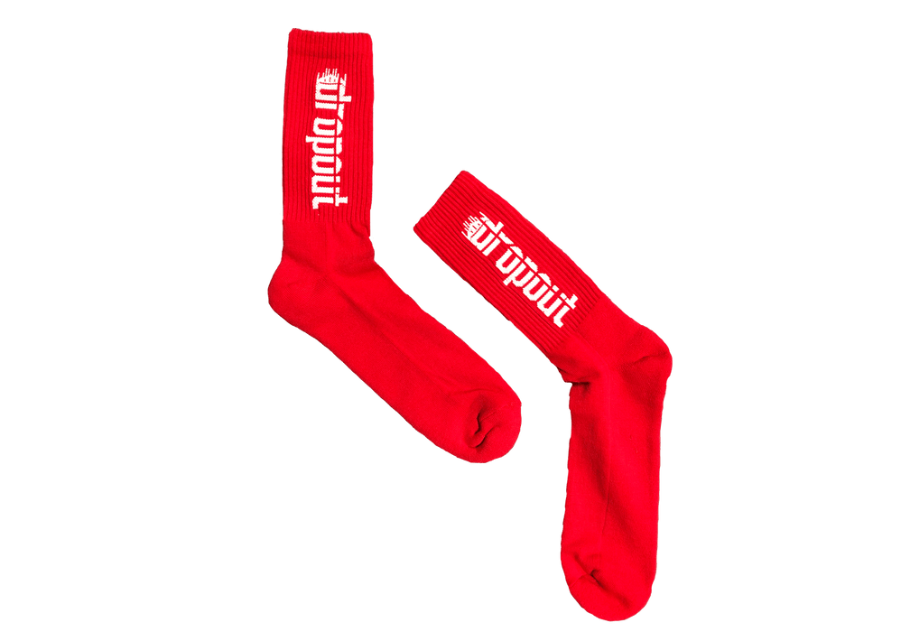 dropout Socks Red - dropout